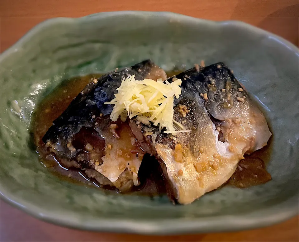 鯖の味噌煮|白子舞茸さん