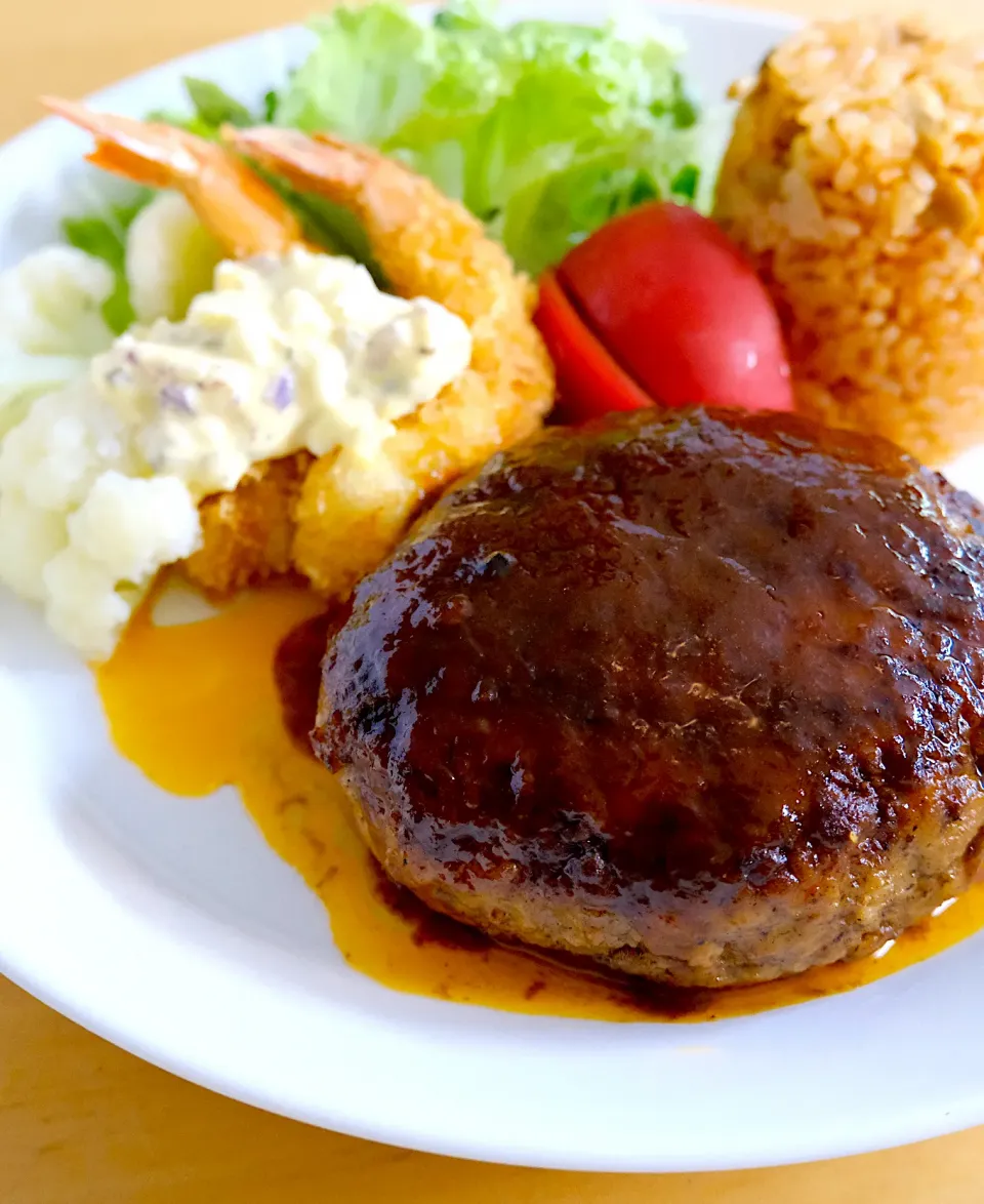 大人のお子様ランチ🎌|しろくまさん