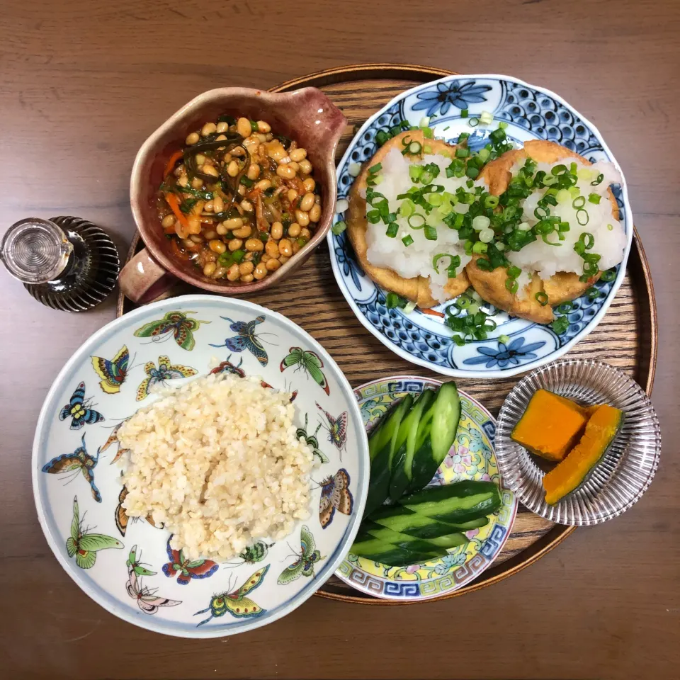 Snapdishの料理写真:#vegan 
焼いたがんもどき|makiko_aさん