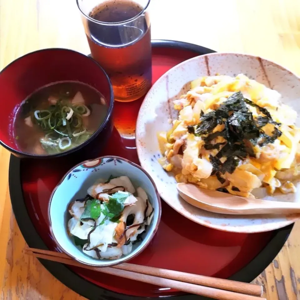 Snapdishの料理写真:親芋丼|みきやんさん