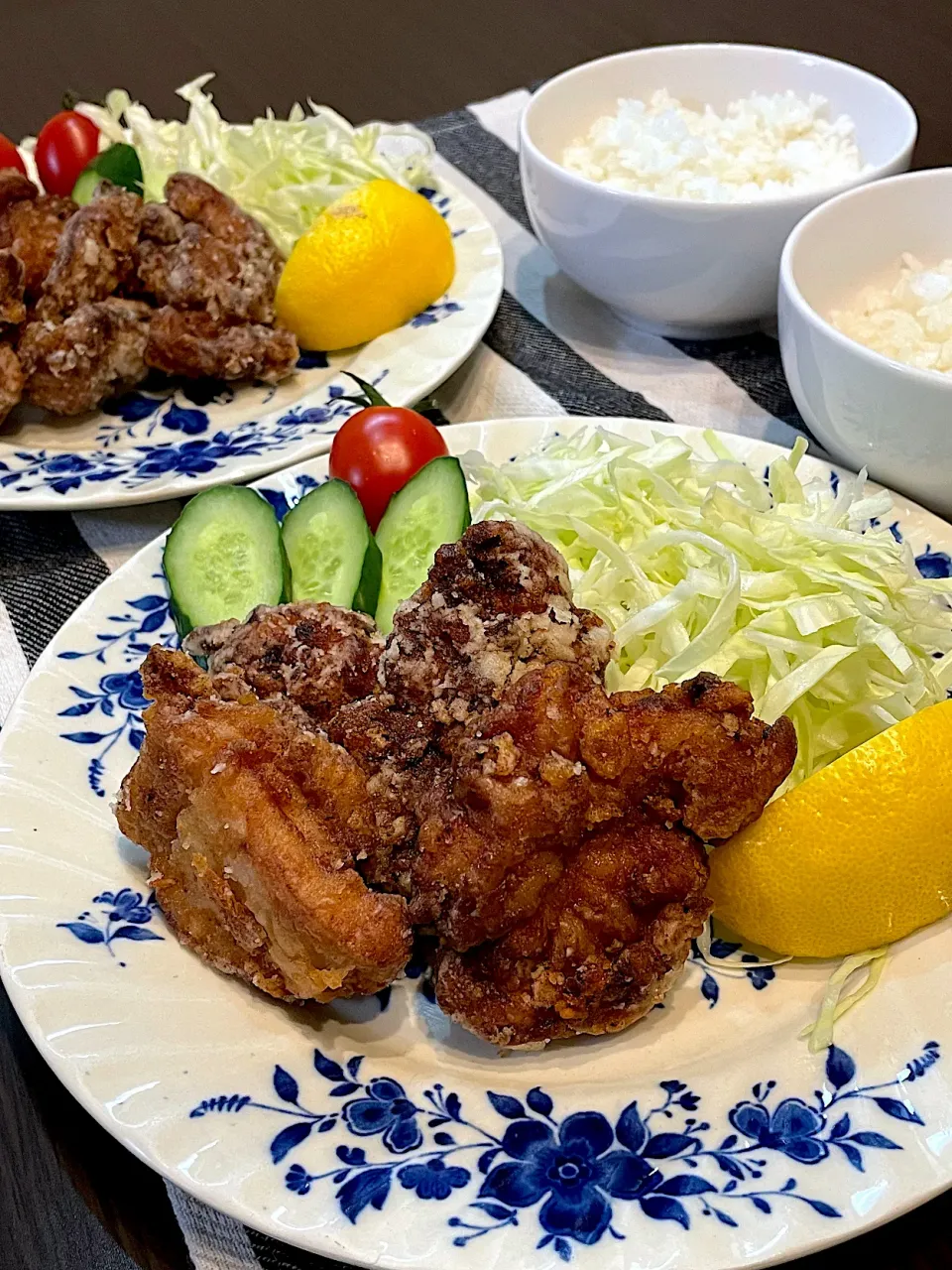 Snapdishの料理写真:娘👧作唐揚げ🍗|うららさん