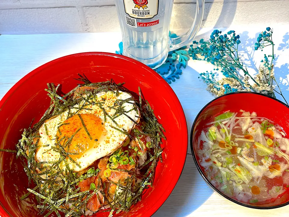 テールスープと鶏丼🐓|UMAMIやさん