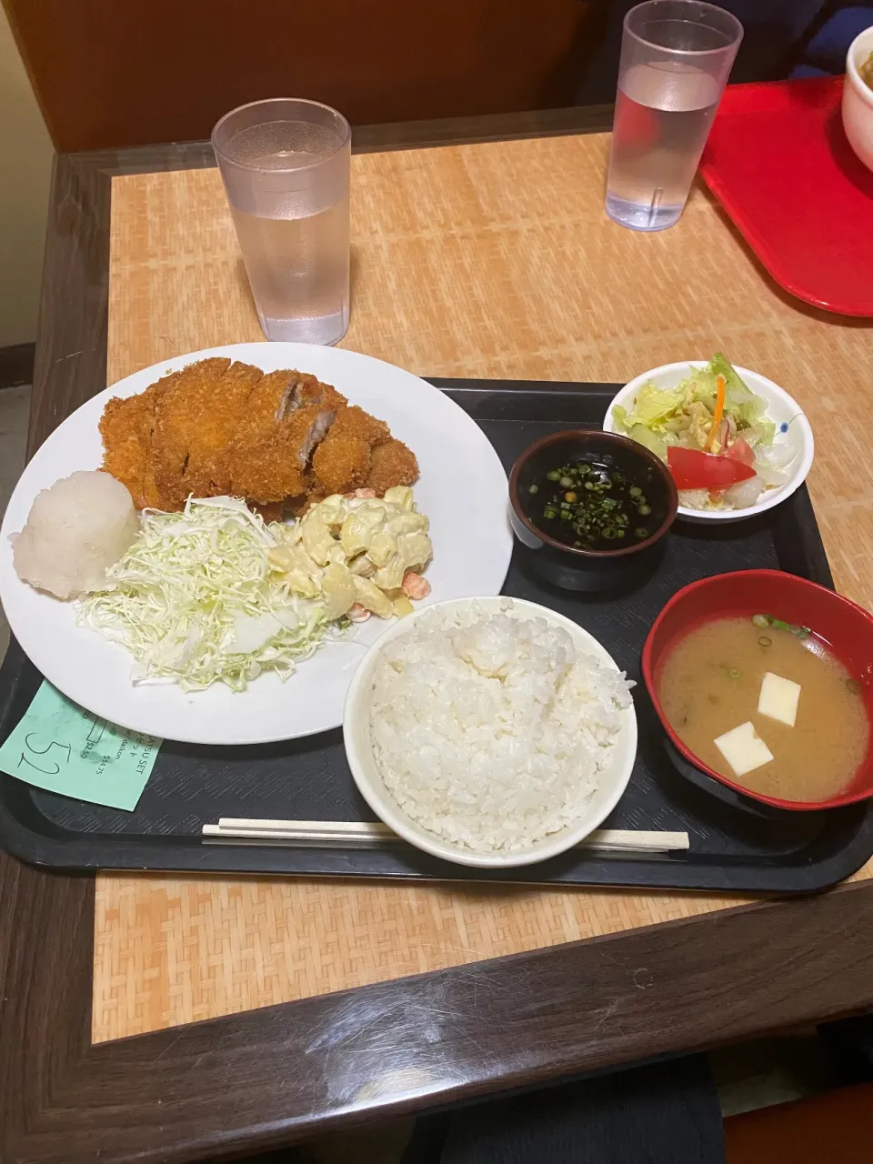 Tonkatsu Lunch OH|なめこ汁さん