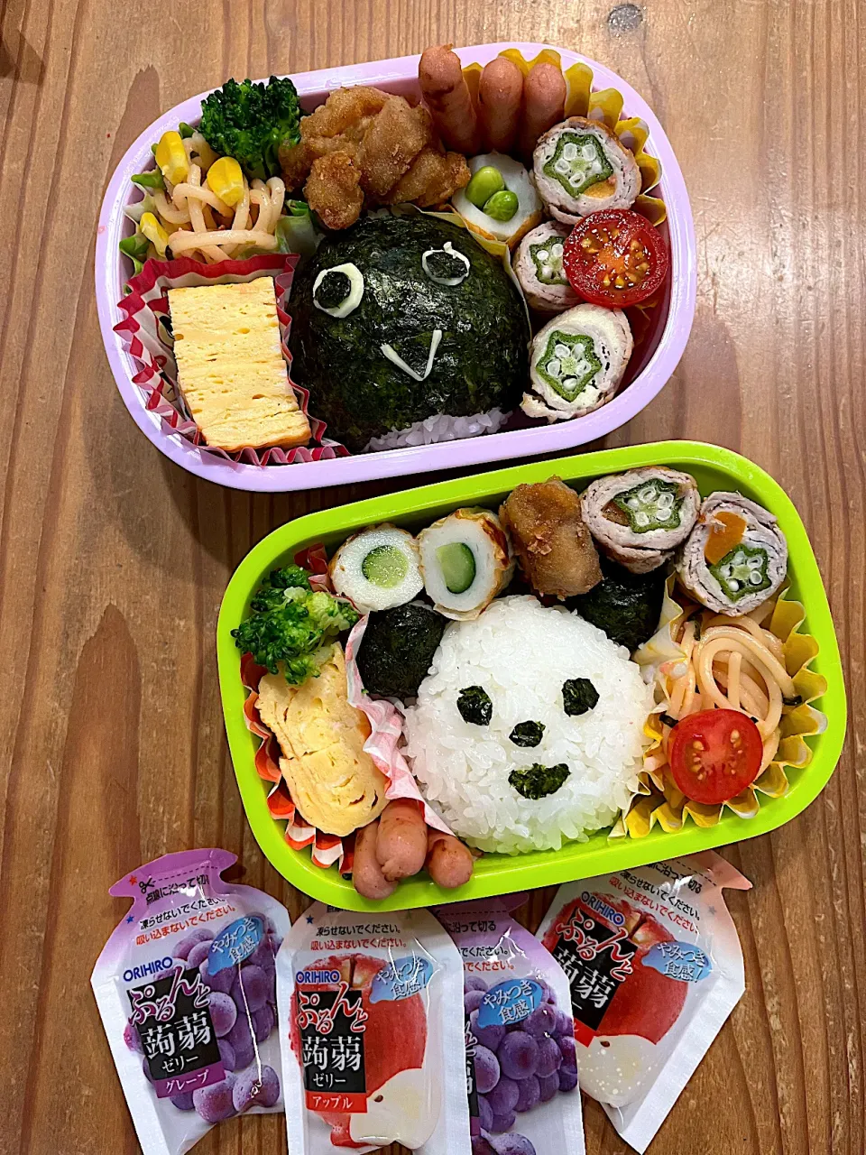 Snapdishの料理写真:2023.10.11 (水) 子どもたちの遠足弁当|あっきーよさん