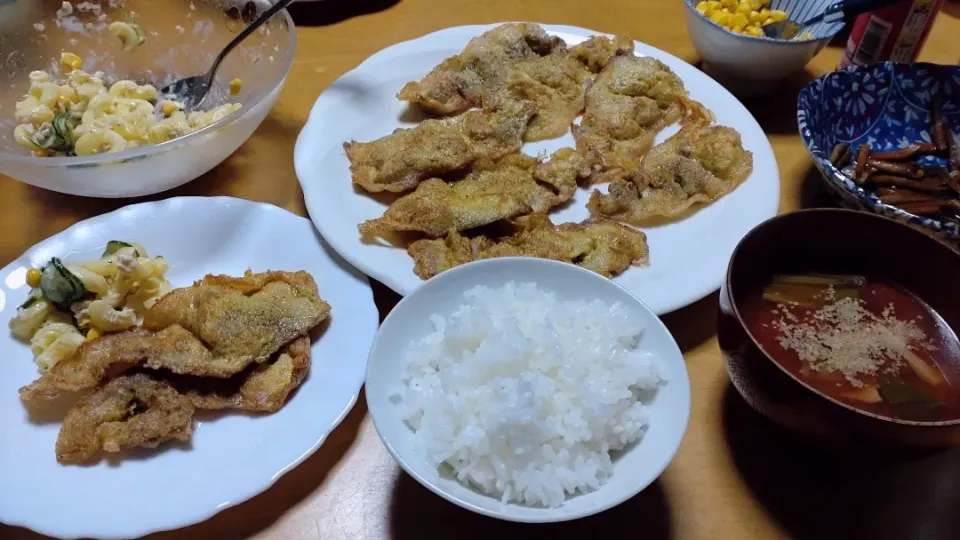 Snapdishの料理写真:晩ごはん|しまだ ちえこさん