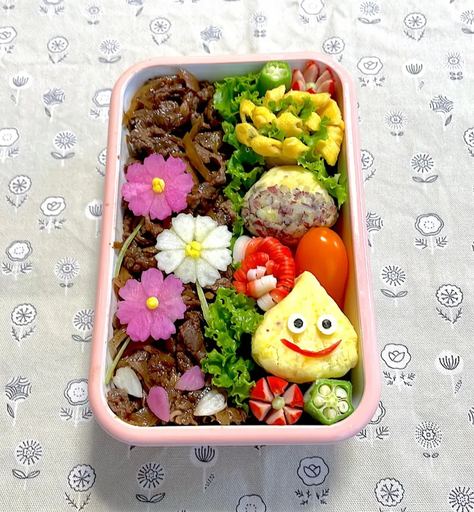 Snapdishの料理写真:コスモス弁当|akkiyさん