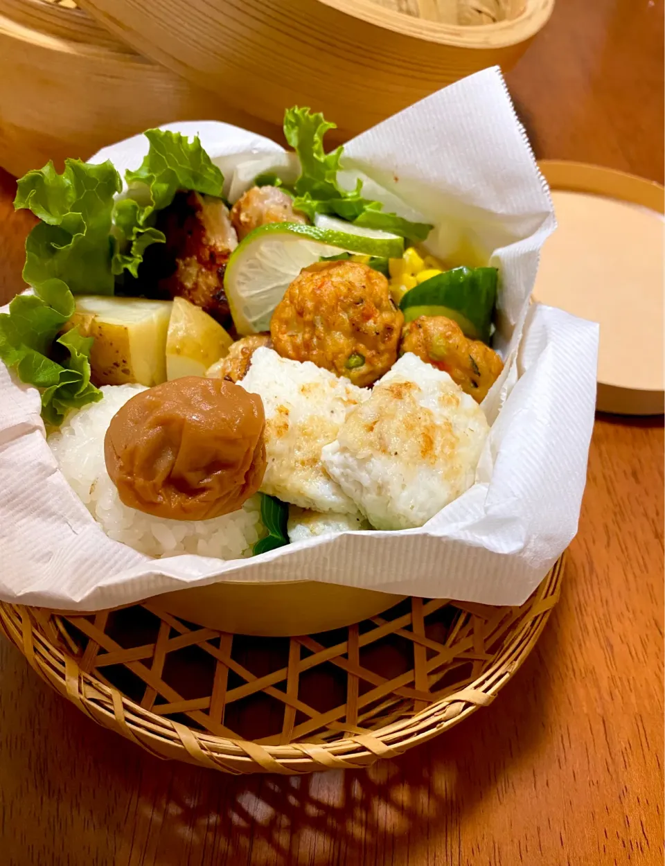 naho_nonaさんの料理 今日の作り置き蒸し物3品、塩糀で下味付けた鶏の唐揚げ|naho_nonaさん