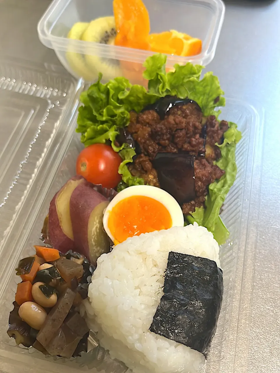 茄子肉味噌炒め弁当|カリィさん