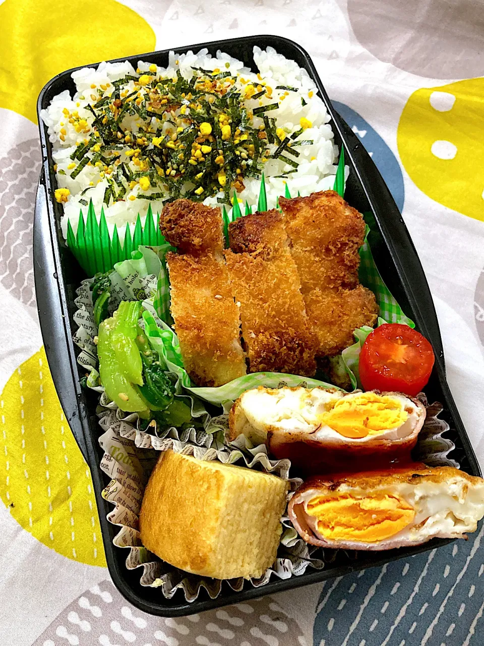 Snapdishの料理写真:ささみフライ弁当|SaDaさん