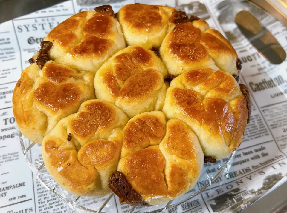 Snapdishの料理写真:炊飯器deちぎりチョコパン⋆⸜♡⸝⋆|愛**❥❥さん