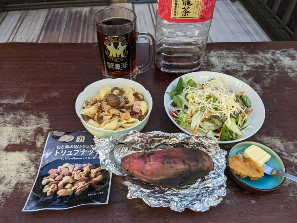 久しぶりのベランダ食事メニュー|Tarou  Masayukiさん