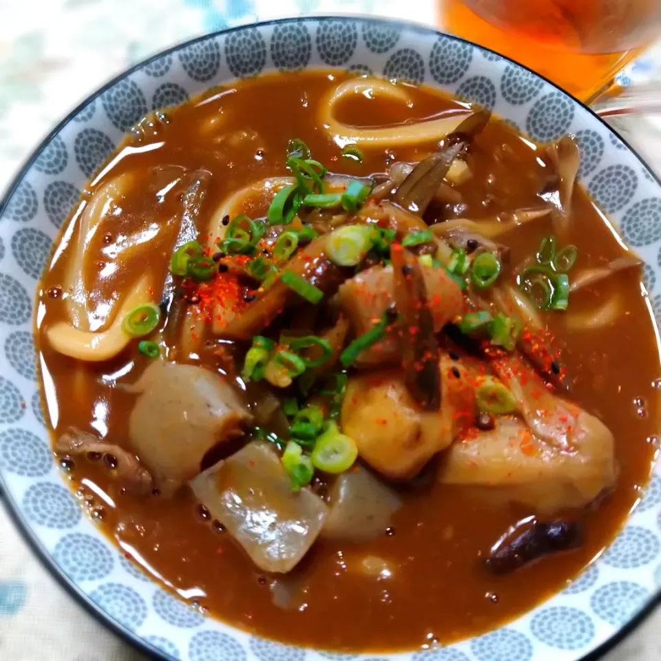 芋煮カレーうどん|うたかた。さん