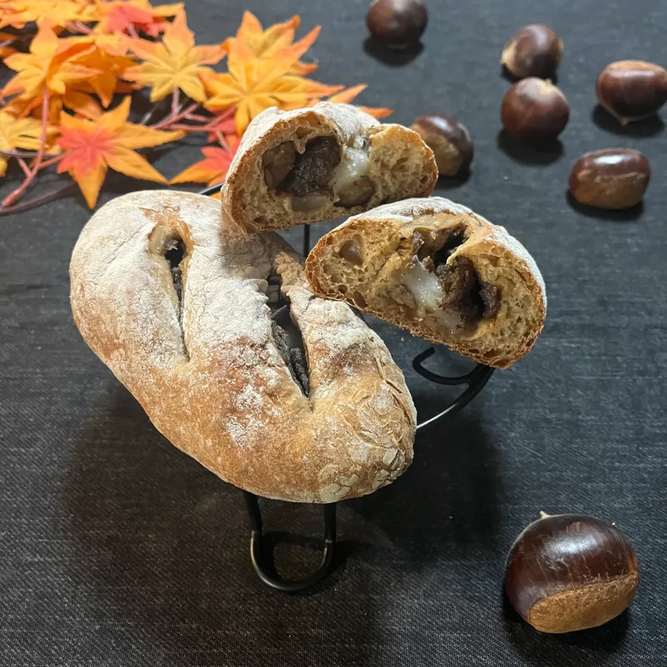 紅茶マロン🌰バゲット🥖|きょーこさん