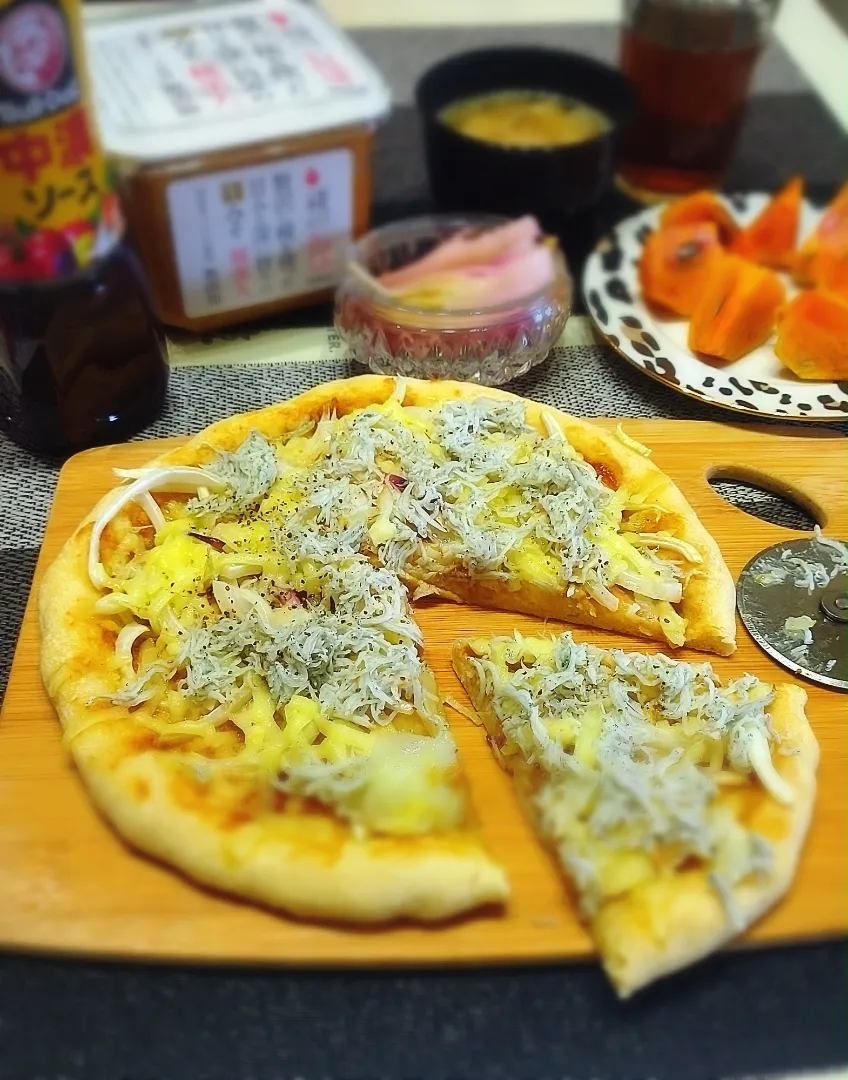 しらすピザ🍕|みったんさん