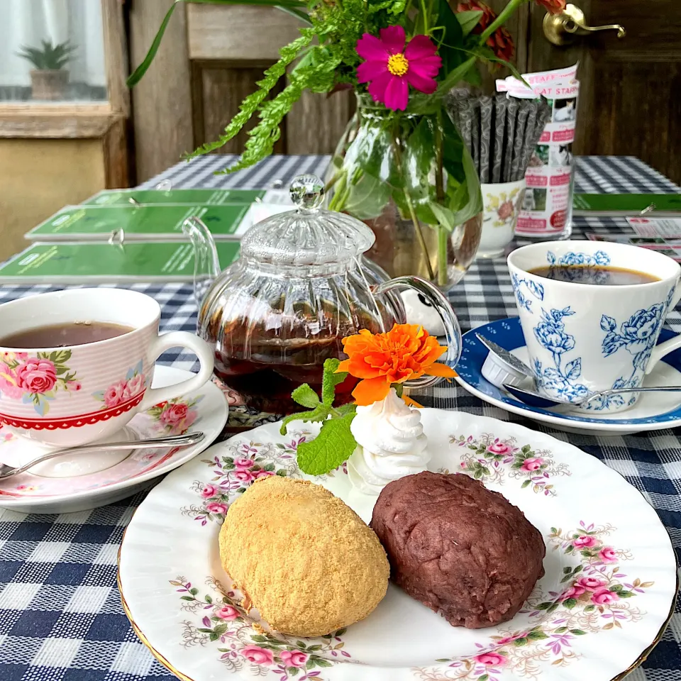 カフェでおはぎ|minipicnicさん