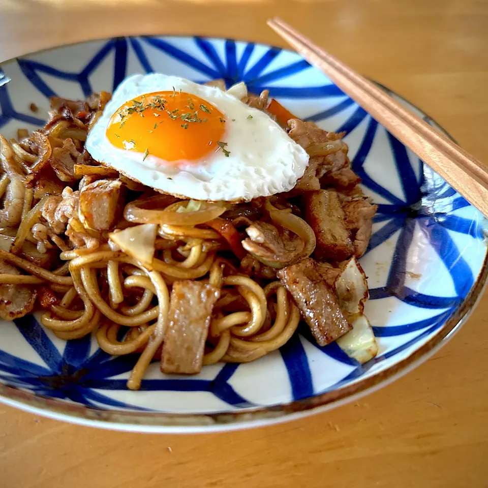 中濃ソースでスパイシー焼きそば|sho_shoさん