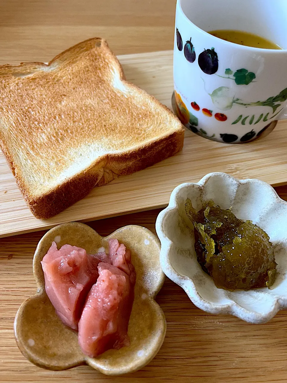 今日の朝ごはん~トースト、コーンスープ~|ゆかｕさん