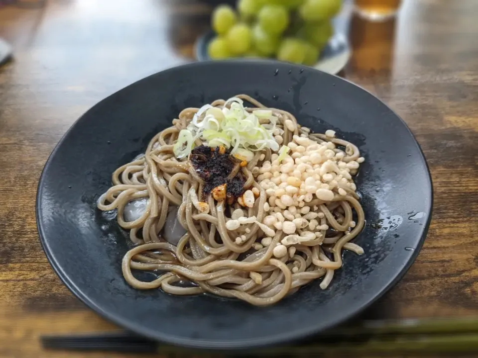 手作りラー油のお蕎麦|あすかさん