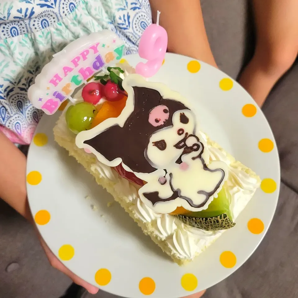 なんか下手っぴになっちゃったクロミちゃんケーキ|MILKYさん