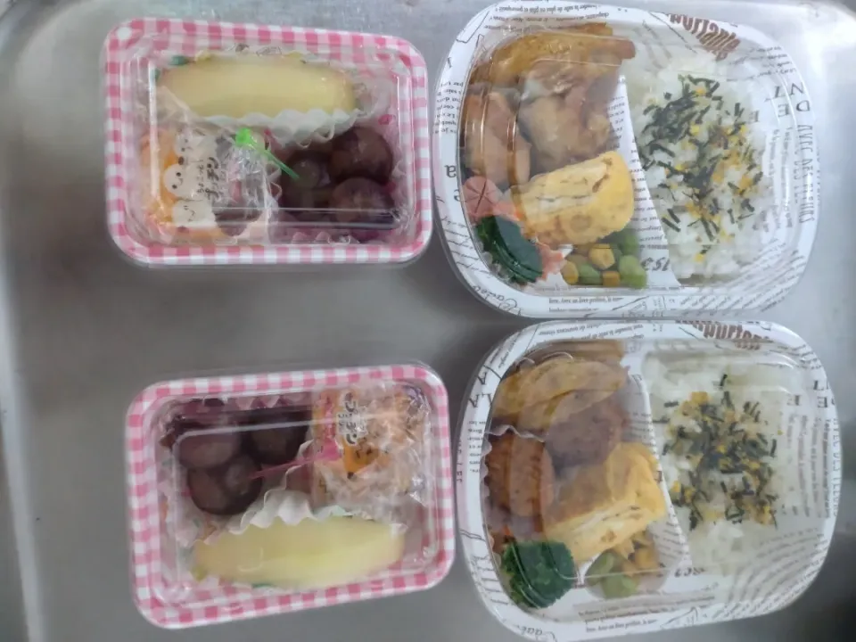 双子のお弁当|しろたんさん