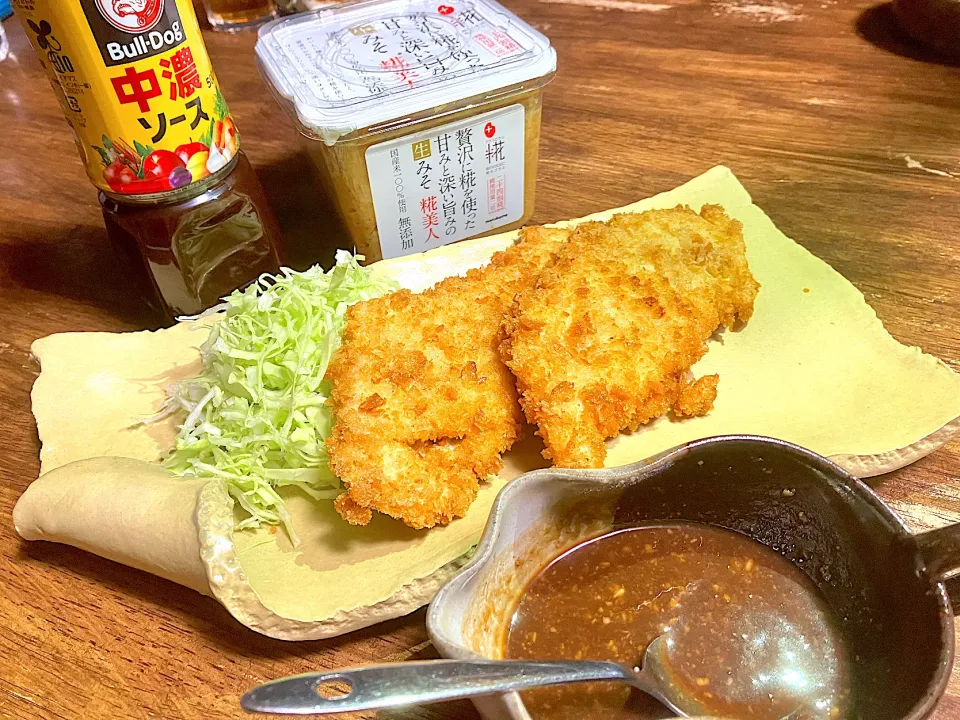 チキンカツ❗️万能味ソース❗️|じゃっきーさん