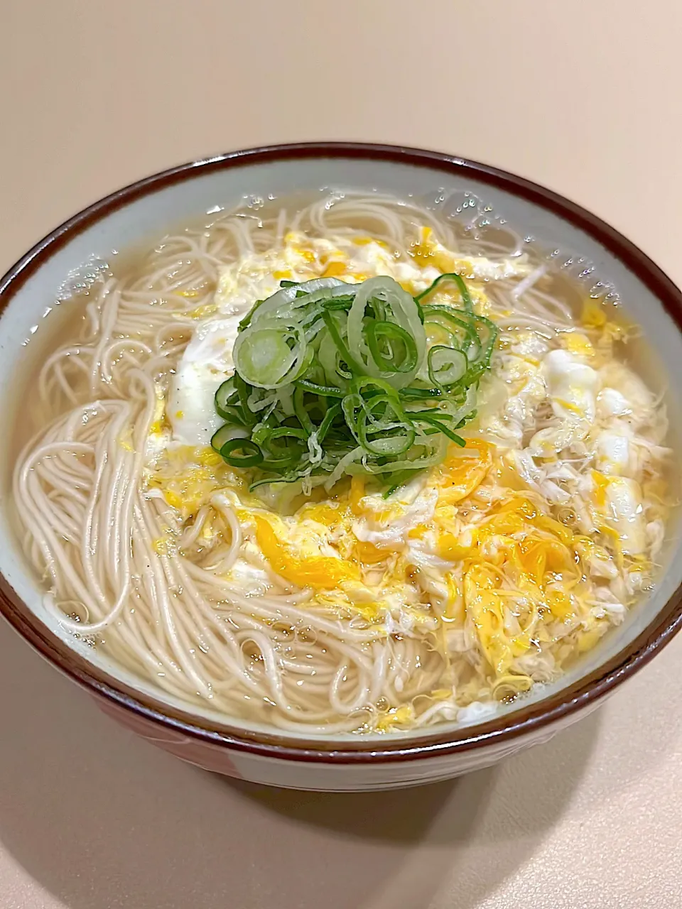 かき玉煮麺|たけさん