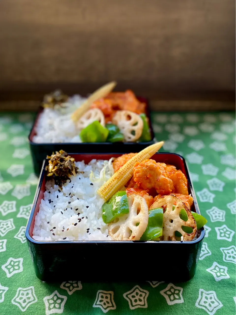 鶏のチリソース弁当|けいこさん