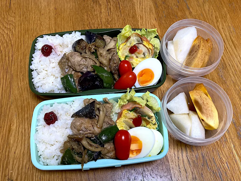 Snapdishの料理写真:味噌炒め弁当|ゆさん