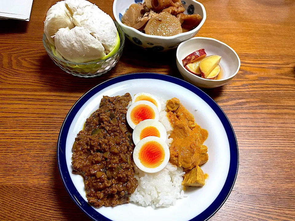 あいがけカレー🍛|yummy tommyさん