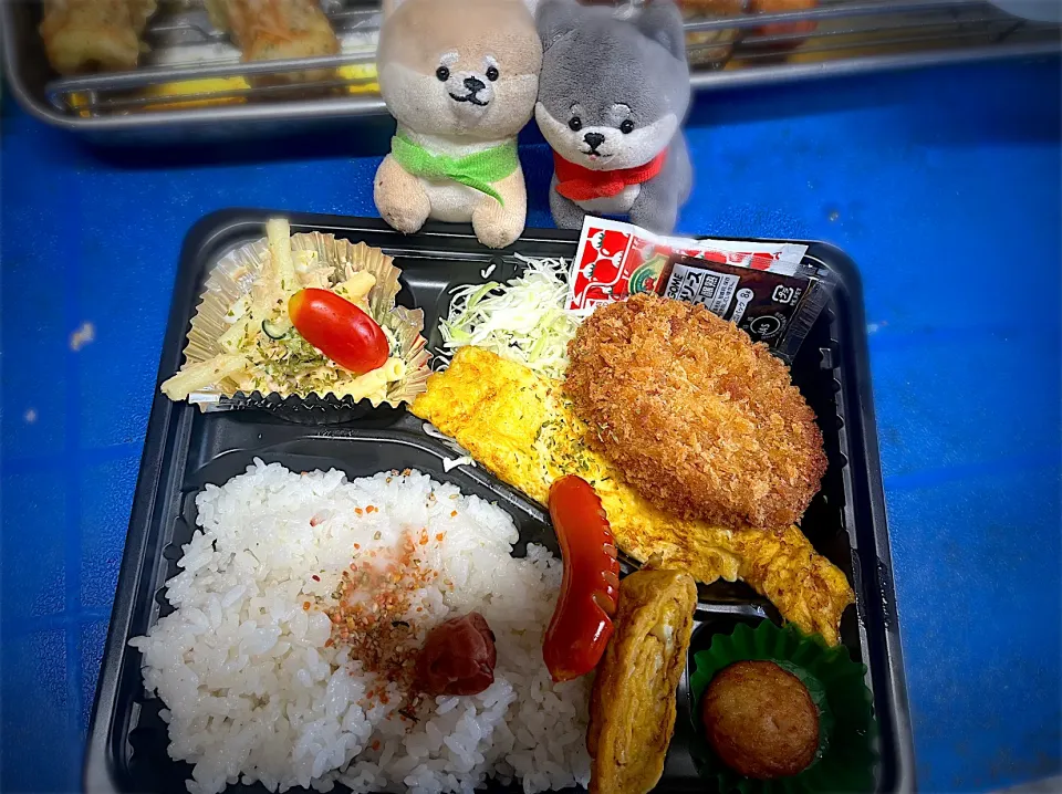 オムレツとコロッケのお弁当|Keiko.Kanzakiさん