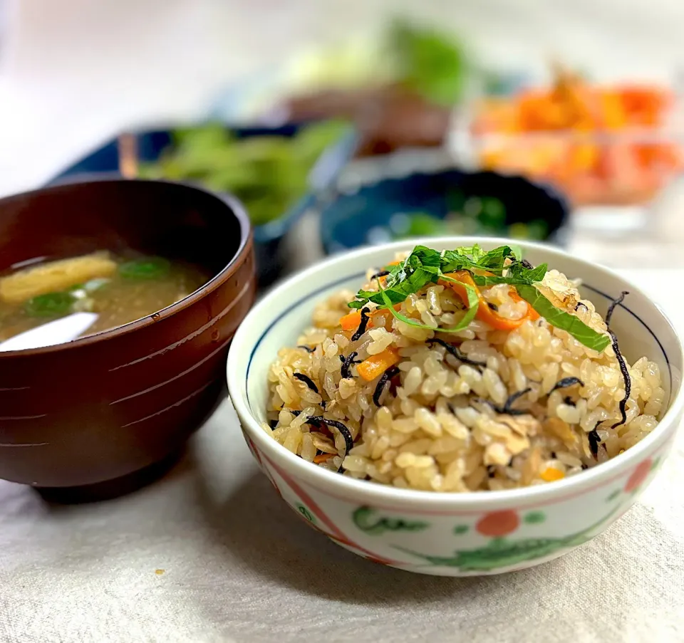 ひじきご飯|かっちゃん杉さん