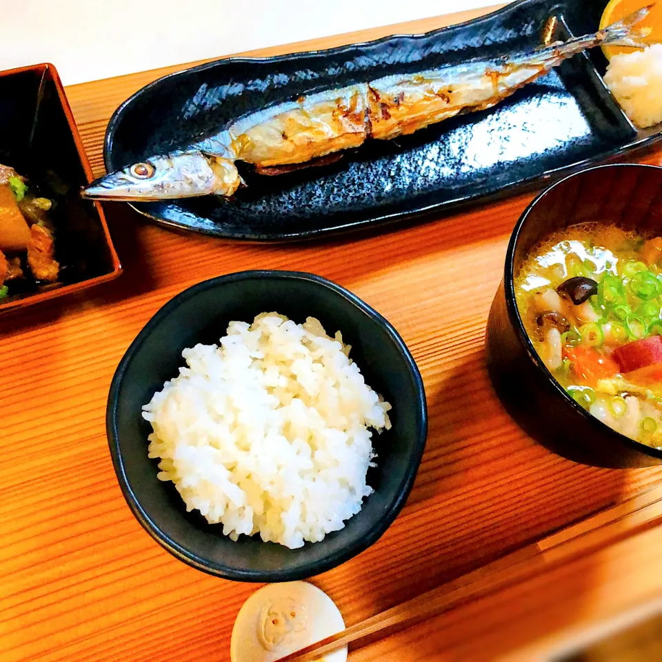 秋刀魚定食|ユミさん