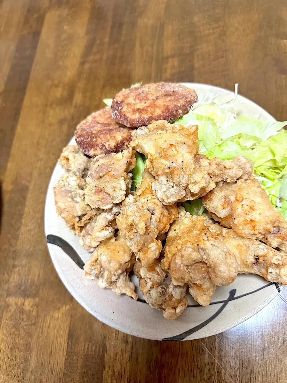 Snapdishの料理写真:欲望にまみれた唐揚げ|こじさん