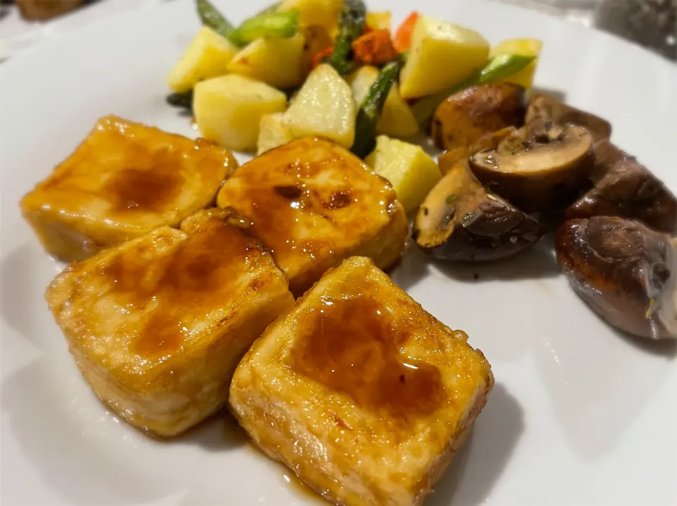 Teriyaki Tofu & Roast Veggies|s-tさん