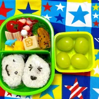 Snapdishの料理写真:年長の息子　幼稚園最後の遠足のお弁当|yu.ka.r.さん