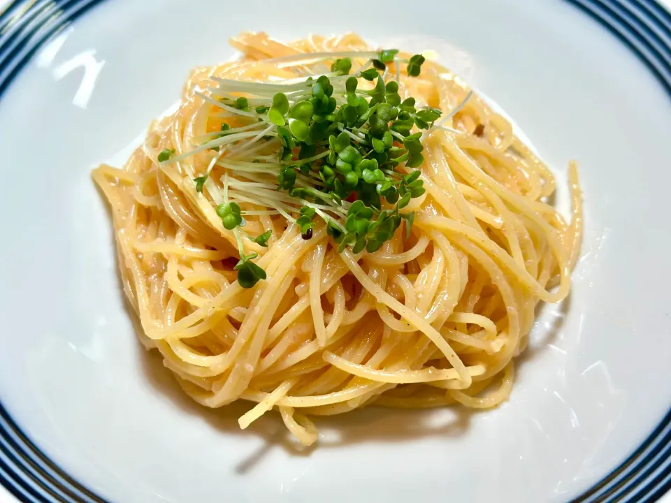 Snapdishの料理写真:たらこパスタ🍝|HALさん