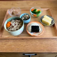 Snapdishの料理写真:あんかけうどん定食|Michiyoさん