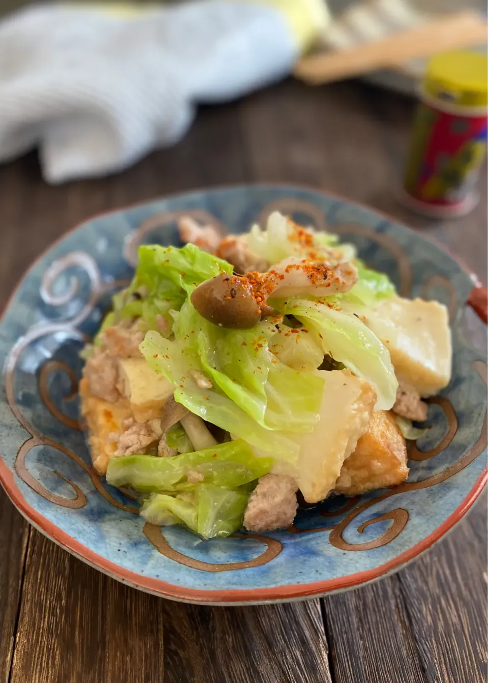 熱々とろ〜厚揚げそぼろ煮|ちぐあささん