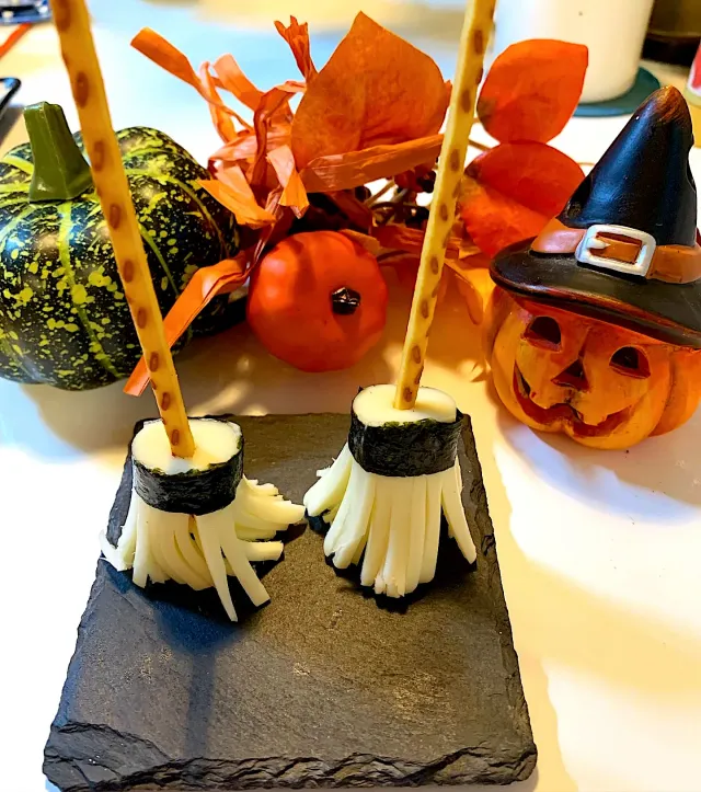 Snapdishの料理・レシピ写真:ハロウィンおつまみ🧙‍♀️｜ゆる〜くハロウィン始めてます〜☆