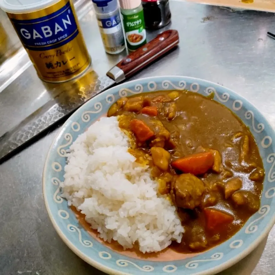 和風チキンカレー。|ariyo4200さん