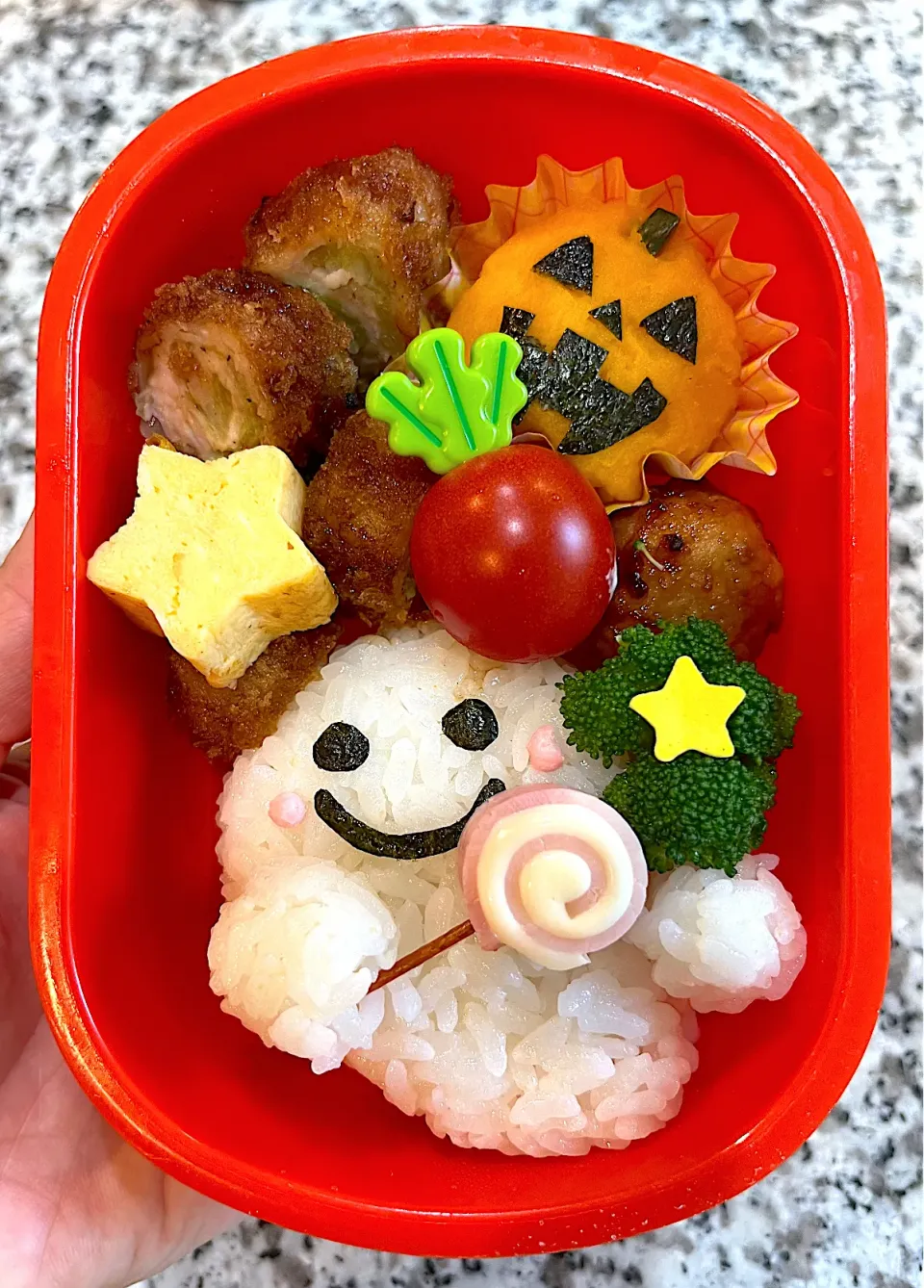 Snapdishの料理写真:ハロウィン弁当|Stmさん