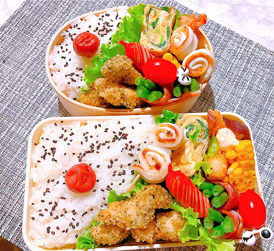 ささみのゆかりふりかけ揚げ弁当|💄あい💄さん