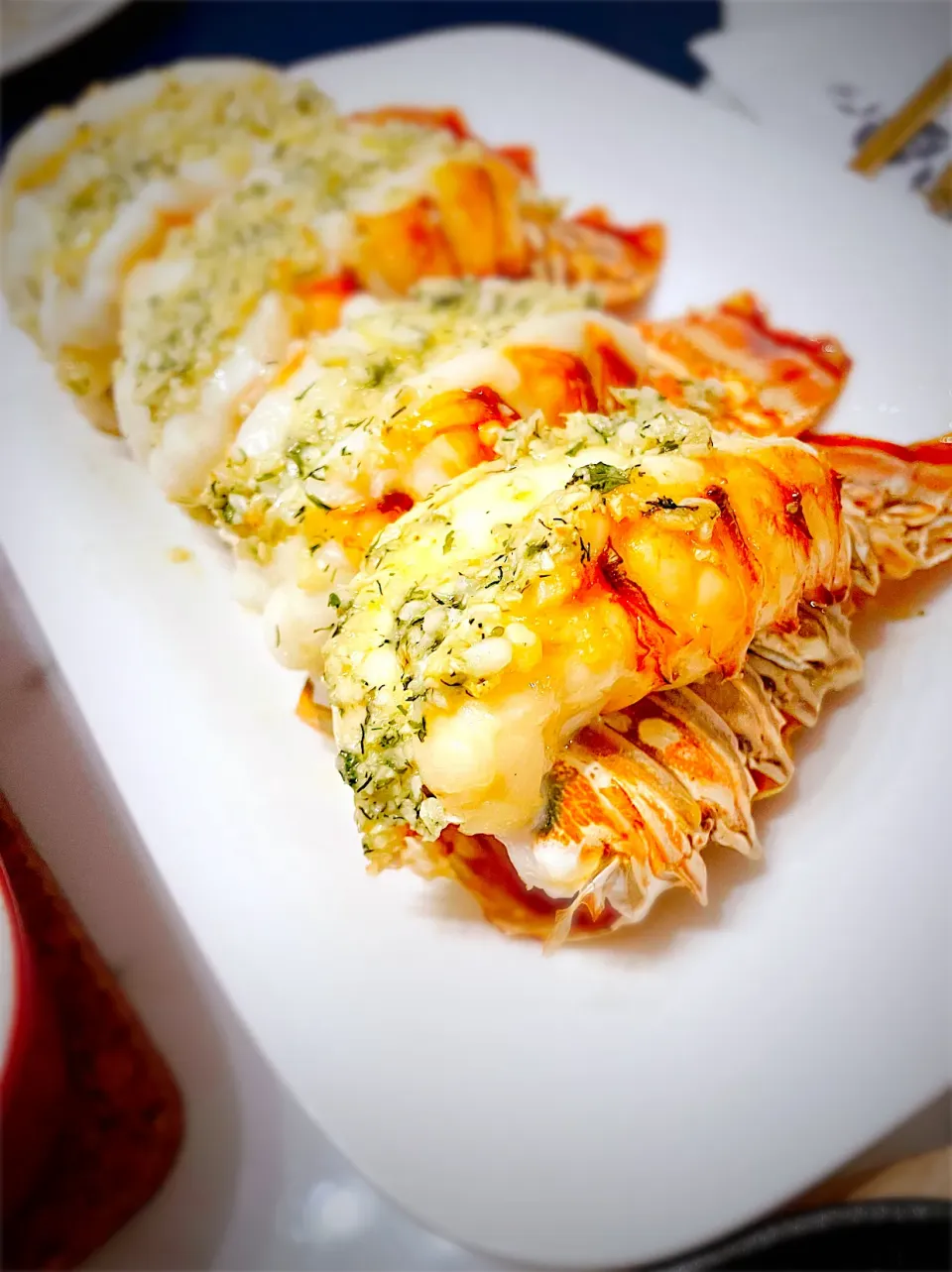 Baked Lobster with garlic butter|soomiさん