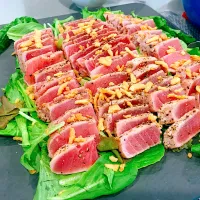 Tuna tataki salads|soomiさん