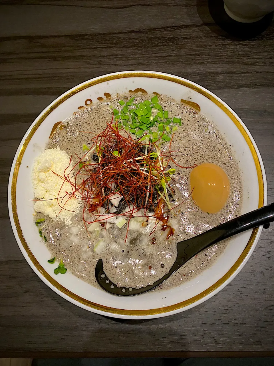 Z式濃密黒胡麻担々麺|髙野泰朋さん