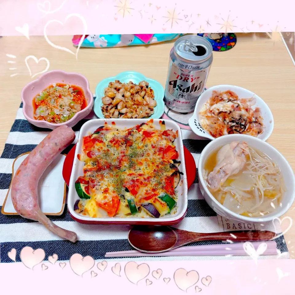 １０／２０ ｆｒｉ  晩ごはん🍴＊○°|rinaronarさん