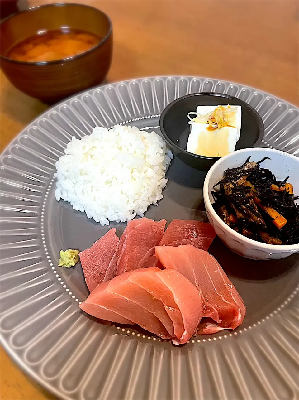 ワンプレートご飯　マグロ刺身|ｙａｋｋｏさん