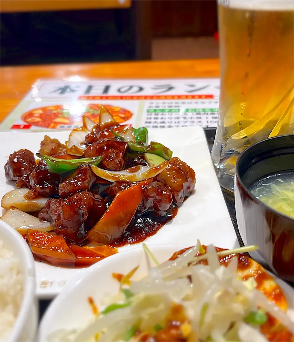 黒酢酢豚定食|あきちゃ☆彡さん