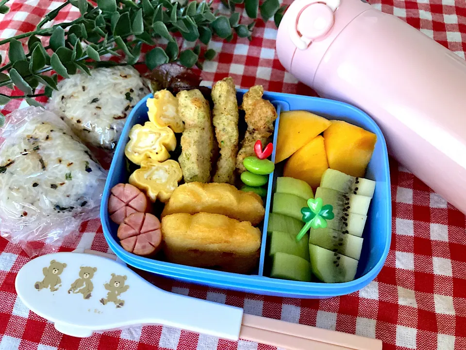 ＊鶏胸肉の塩麹チキンスティック弁当🍱＊|＊抹茶＊さん