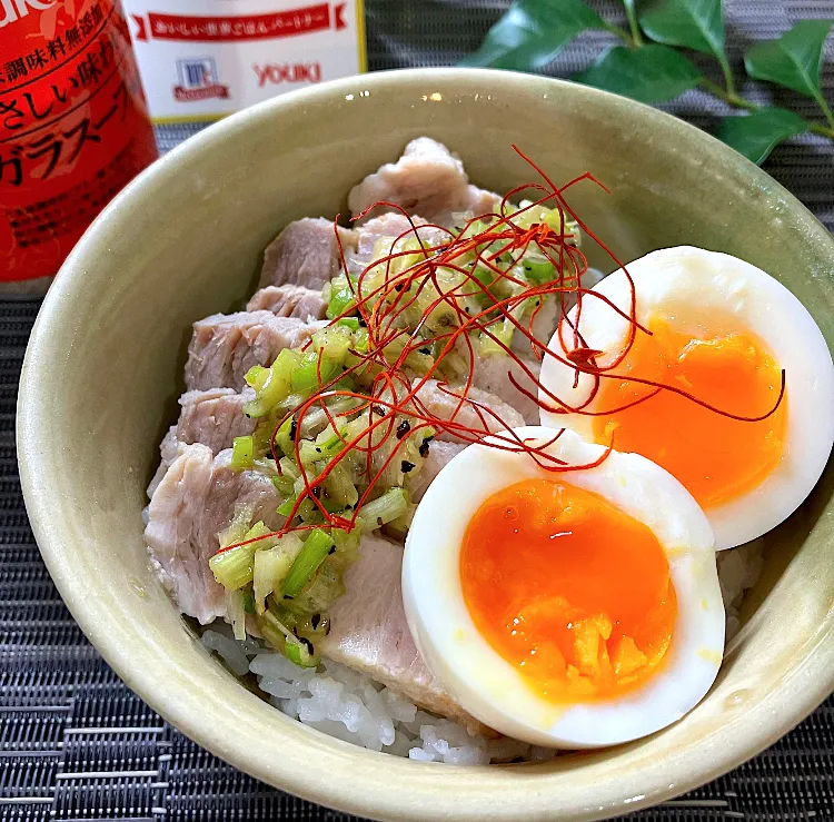 ねぎ塩豚丼|KAORIさん